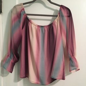 Off the shoulder top